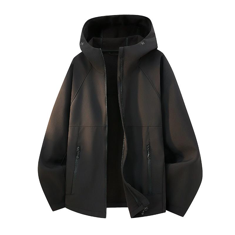 Jacquard Hooded Soft Shell Jacket: New Style for Men & Women - Quality Outdoor Wear