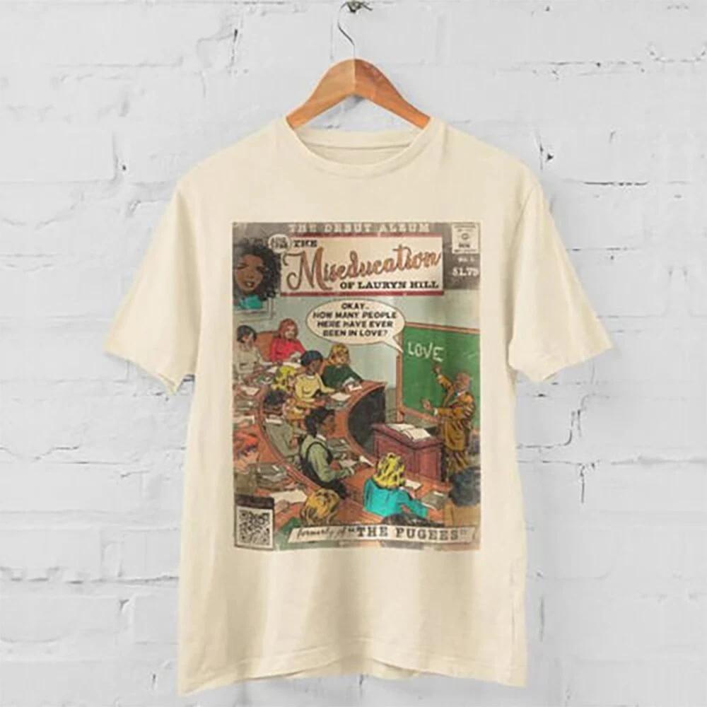 Lauryn Hill Shirt Vintage Hip Hop 90s Retro Graphic Tee TShirt S5XL S