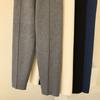 Chic Autumn Winter Chic Harem Pants Women Loose Trousers Comfortable Thick Warm All-match Knitted Granny Pants