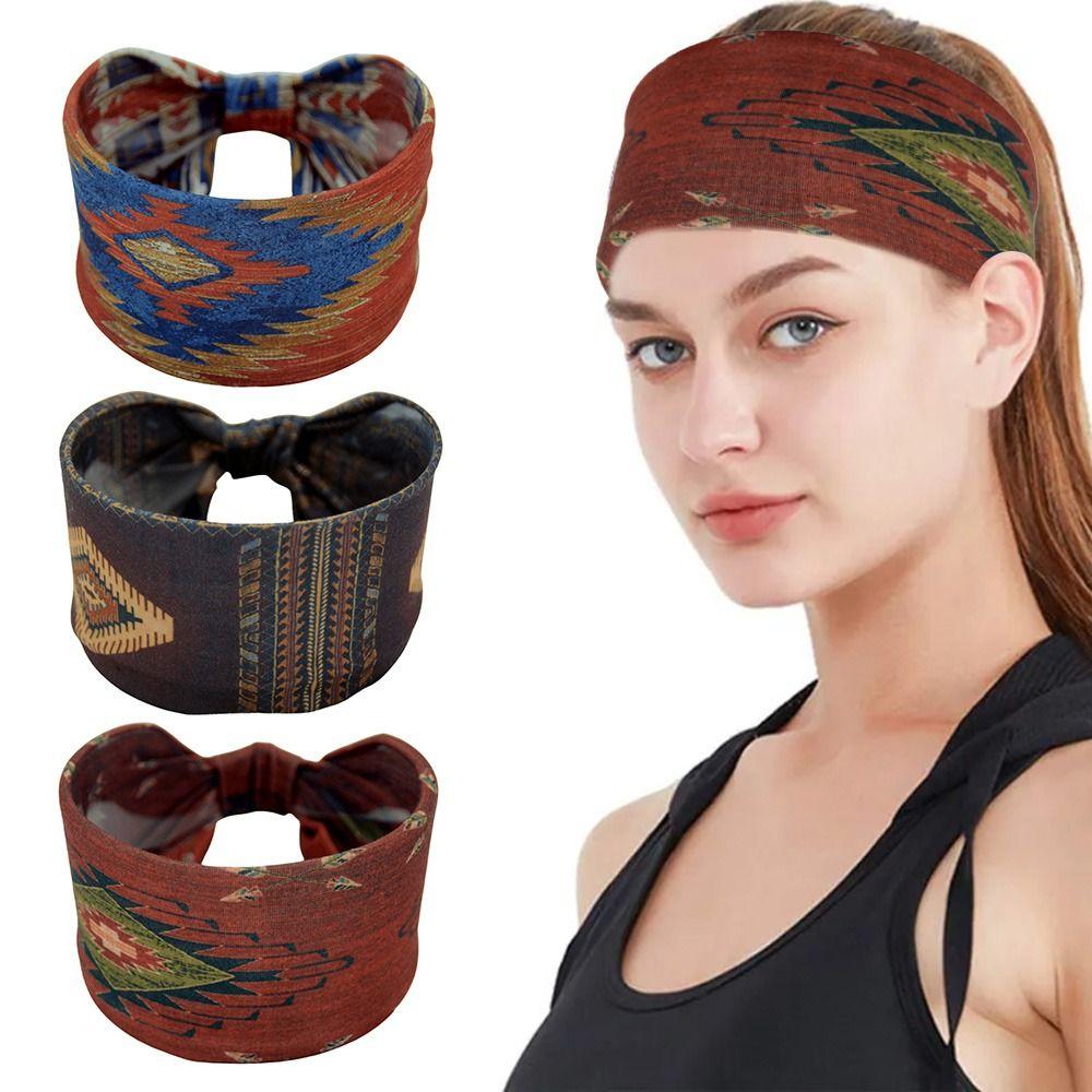 

Extra Large Yoga Hair Bands Hair Accessories Head Wraps Fashion Workout Headband Women