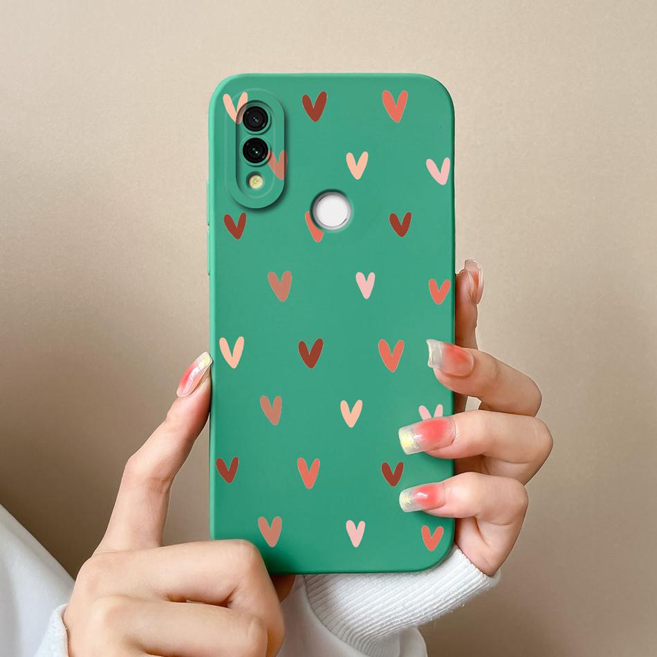 

For Redmi 7 Case Fantasy Butterfly Soft Liquid Silicone Camera Protection Phone Back Cover For Xiaomi Redmi7 Funda Bumper Coque Redmi 7