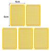 5PCS PCB Breadboard Yellow Protoboard Board Plated Universal Board Double Sided Board