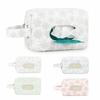 Flower Pattern Baby Diapers Storage Pouch Paper Towel Diaper Handbag  Travel Accessories