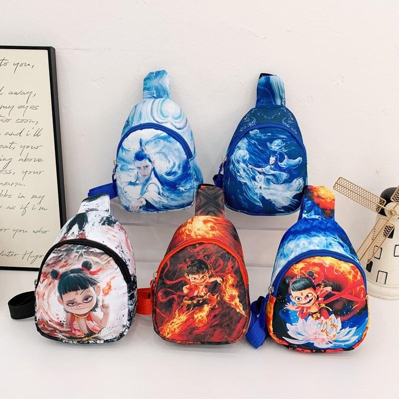 Zha Ne 2 Cute Cartoon Toddler Shoulder Bag Design Lightweight Kids Polyester