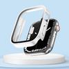 Waterproof Watch Case Glass Screen for Apple Watch Cover 40mm 44mm 41mm 45mm Frame Straight Edge Bumper IWatch Series 9 8 7 6 SE
