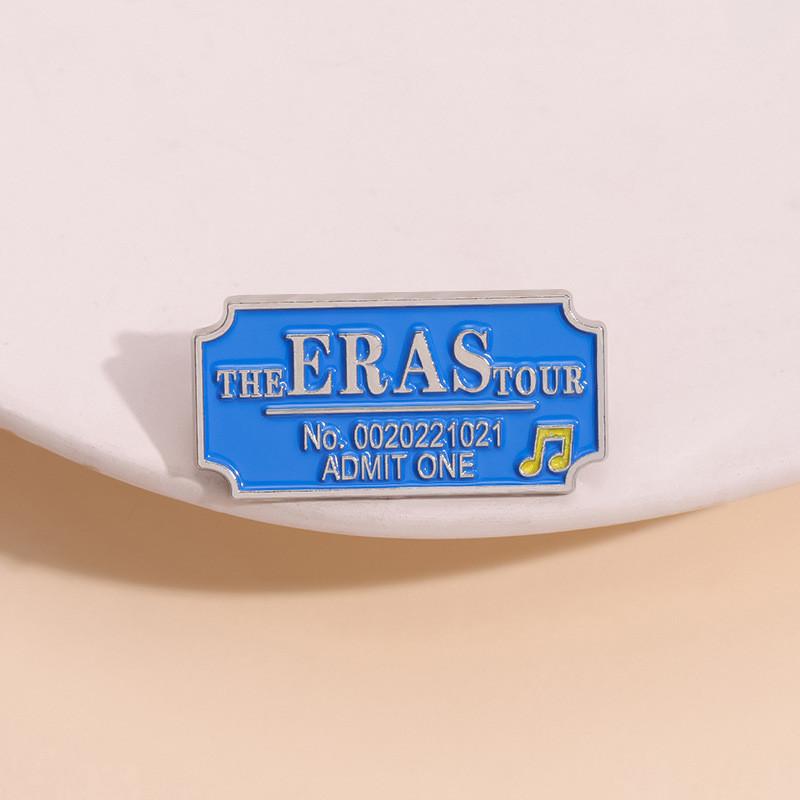 Alloy Vintage Inspired Brooch With Letter Design Perfect For Taylor Fans Swift