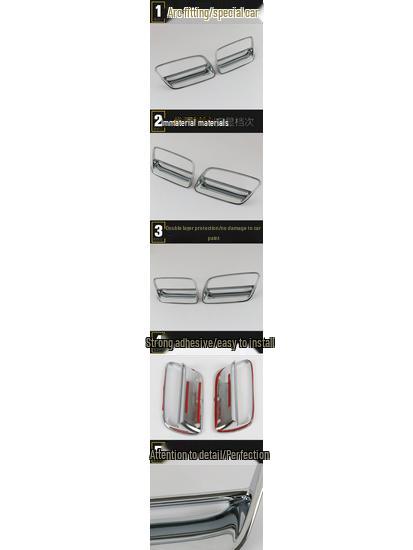 Passar 15 Verano GS-modeller: Bakre dimljus och dekorativt skydd och klistermärke för baklucka