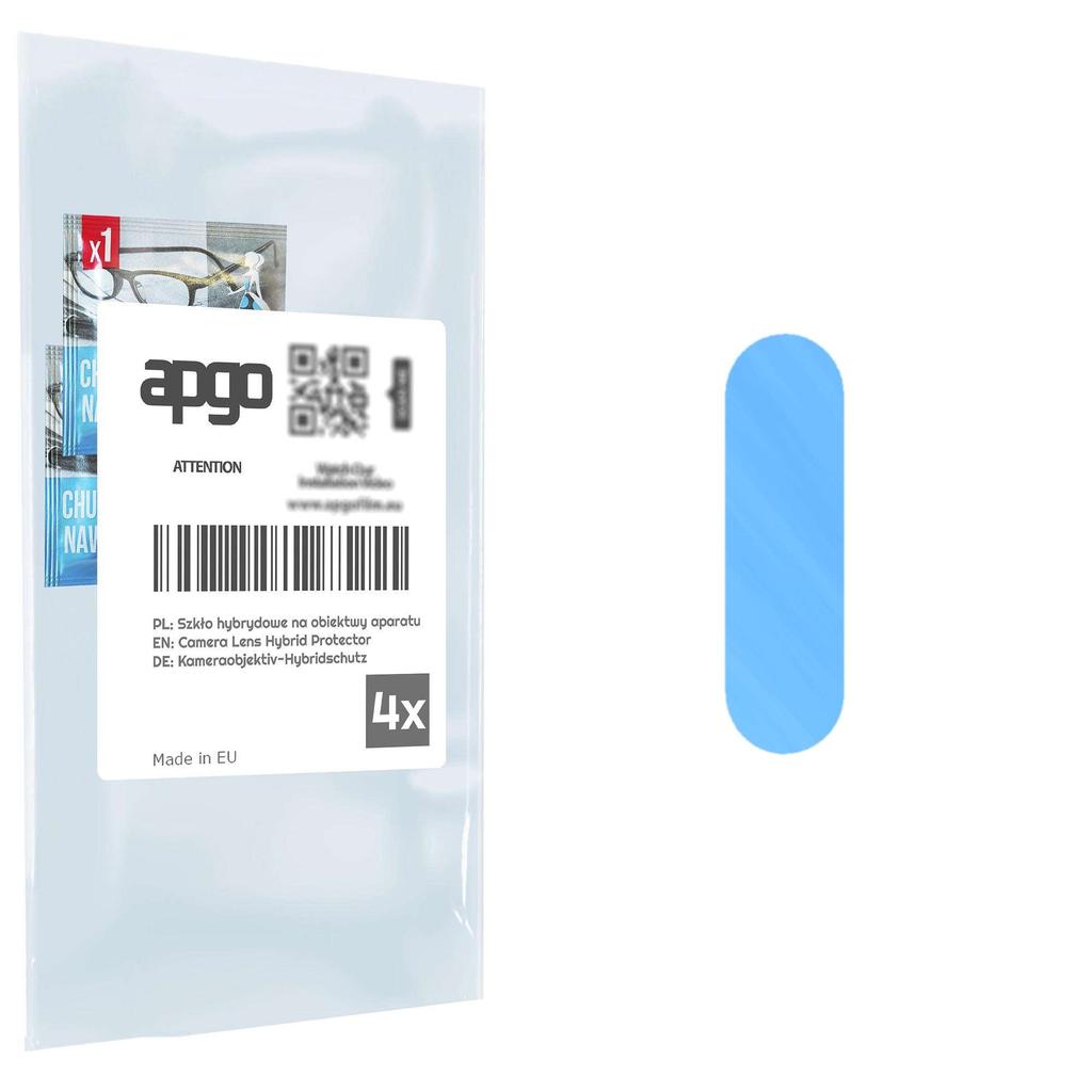 apgo 4x Lens Protector Camera Protective Hybrid Glass for OnePlus 8, Camera Protection, 9H Camera Lens Camera Lens Protector