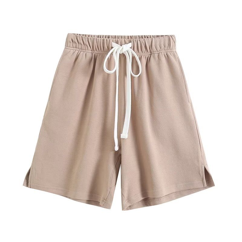 

Fang Zhiheng Yang Caiyu Same Style Casual Long Sleeve Sweatshirt Khaki shorts L