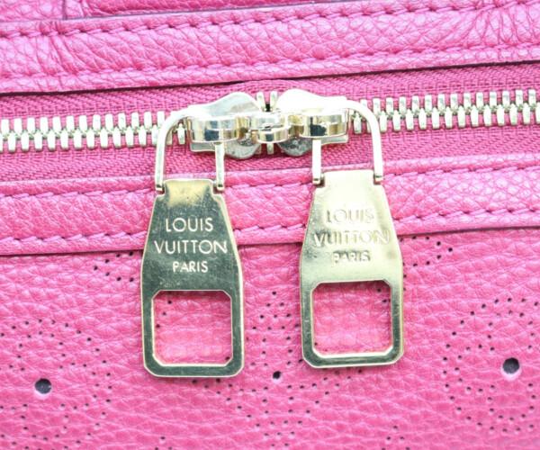 LOUIS VUITTON 2011 model M93813 Mahina Galatea PM Handbag Shoulder bag Gruner (Red)Used