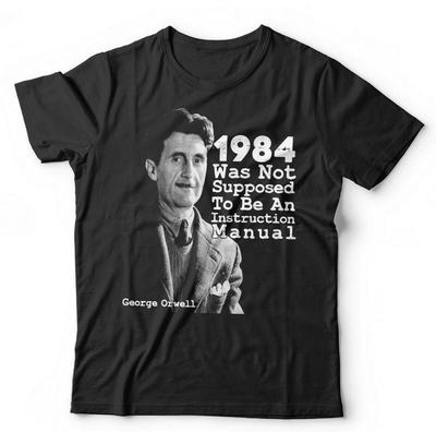 T-shirt Unisex 1984 George Orwell Non Doveva Essere Cospirazione Grande Fratello
