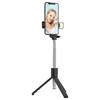 R1 Bluetooth Selfie Stick with Mini Tripod & Fill Light for Phone