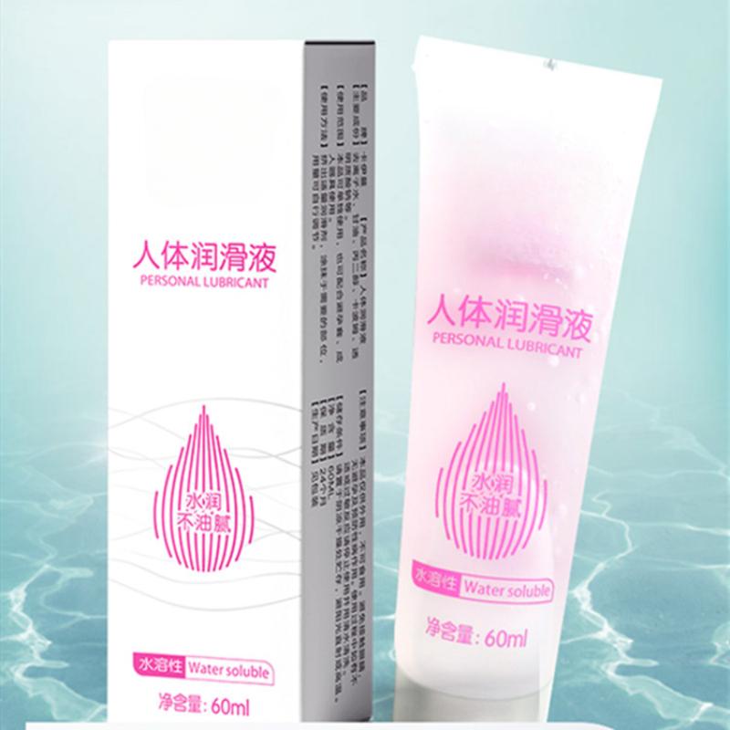 Long-lasting, Water-based Lubricant for Intimate Use, 60ml Bottle