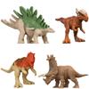 Mattel JURASSIC WORLD Mini Figure Box Assortment 2023 3rd Edition Years Old and [Blind Pack] [Dinosaur Toy] [3 Up] 986F-GWP38