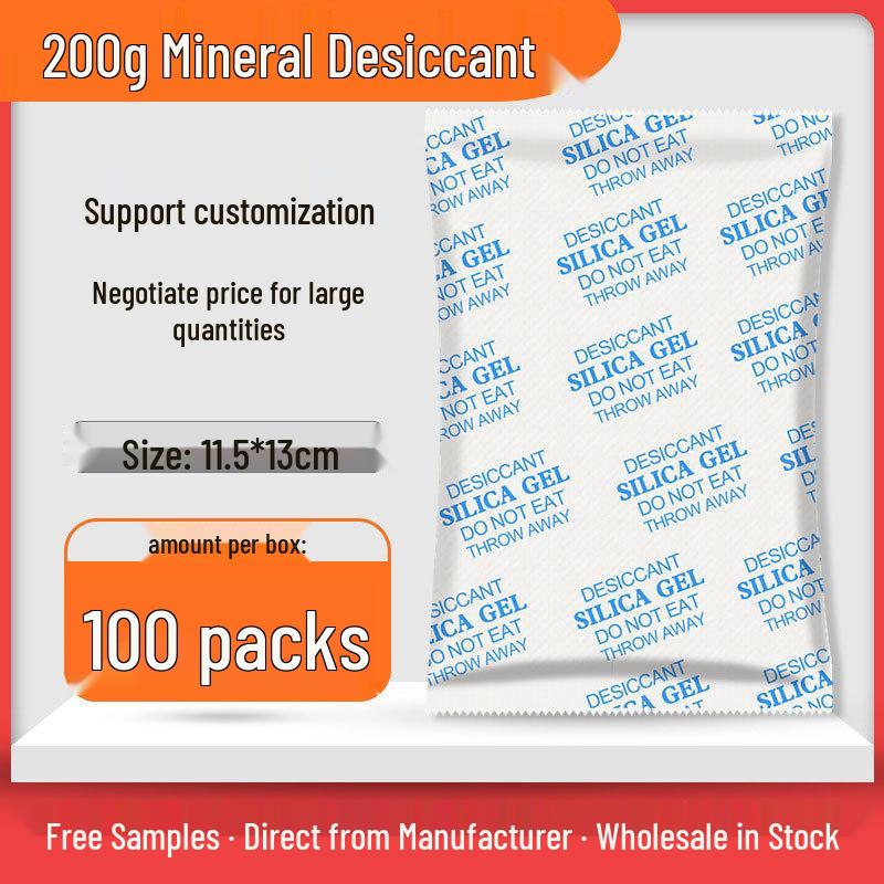

200g Non-Woven Fabric Mineral Desiccant Bag for Industrial Container Moisture Control