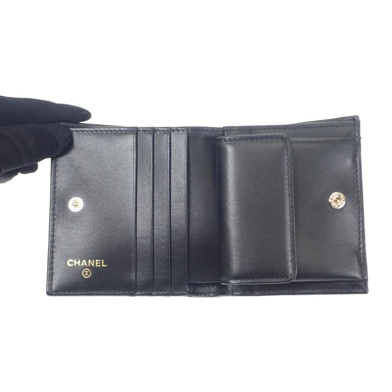 CHANEL  AP4248B1821294305 Bifold Wallet black Women