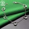 Hot-Selling Original 925 Sterling Silver Water Drop Bracelet For Men Women Birthday Anniversaries Party Jewelry Accessories
