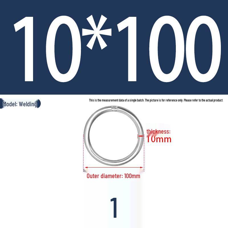 304 Stainless Steel Seamless O-Ring for Lifting and Hammock Yoga Connection
