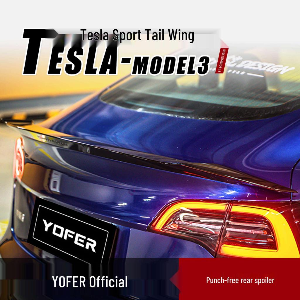 Tesla Model 3 YOFER Sportovní Ducktail Zadní Spoiler