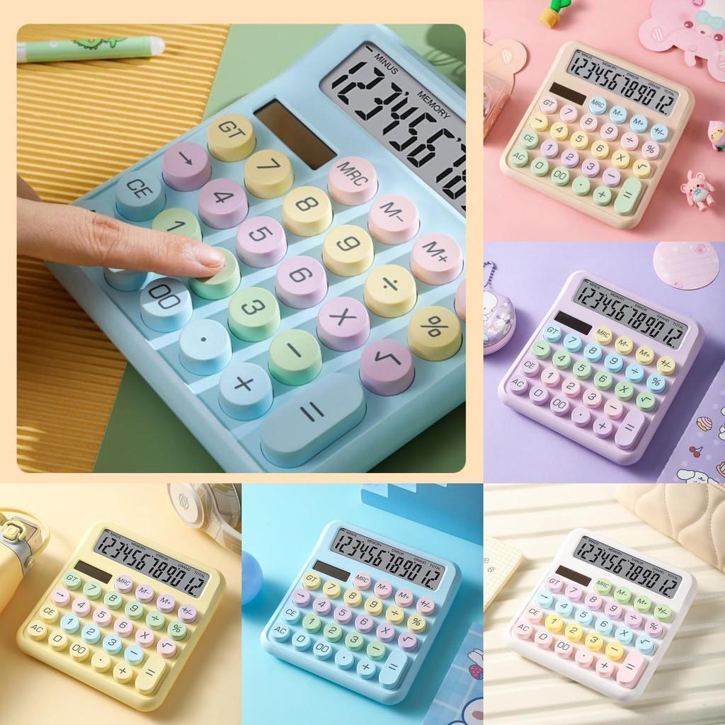 Power Dual Solar Scientific Calculator Large Buttons Accounting Math Teaching