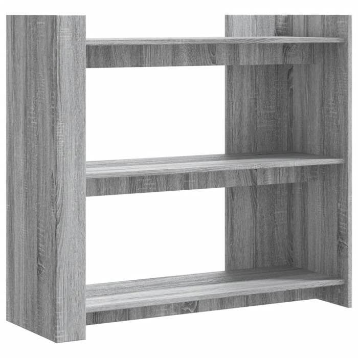 VidaXL Table console sonoma gris 100x35x90 cm bois d'ingénierie, bout de canapé, table console de couloir, table console de 848477