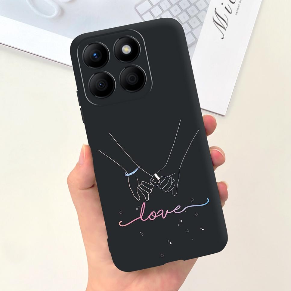 

Casing For Honor X8 4G TFY-LX2 Phone Case For Honor X8A CRT-LX1 Cover Silicone Cute Cartoon Luxury Fashion Painted Honor X8A