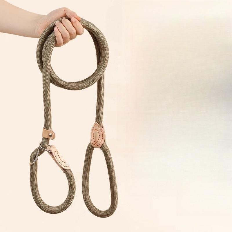 Dog Rope Anti-explosion Rush P Chain Walking Dog Leash Anti-break Free Dog Chain Medium and Large Dog Anti-explosion Rush Leash Dog Rope