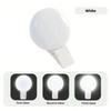 Adjustable 3-level Light Mini Selfie Ring LED Fill Light Clip on Cellphone Laptop Lamp Ringlight Photography Phone Accessories