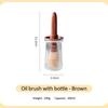 2 in 1 Silicone Dropper Measuring Oil Dispenser Bottle Glass Olive Oil Dispenser Bottle With Silicone Brush