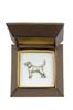 Beagle - Dog brooch in a gift box, elegant pin, lapel pin for Art-Dog brand jacket