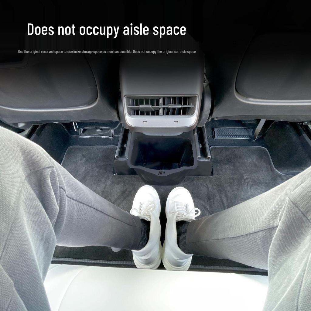 Tesla Model Y Tylny Narożnik ABS i Wielofunkcyjny Schowek