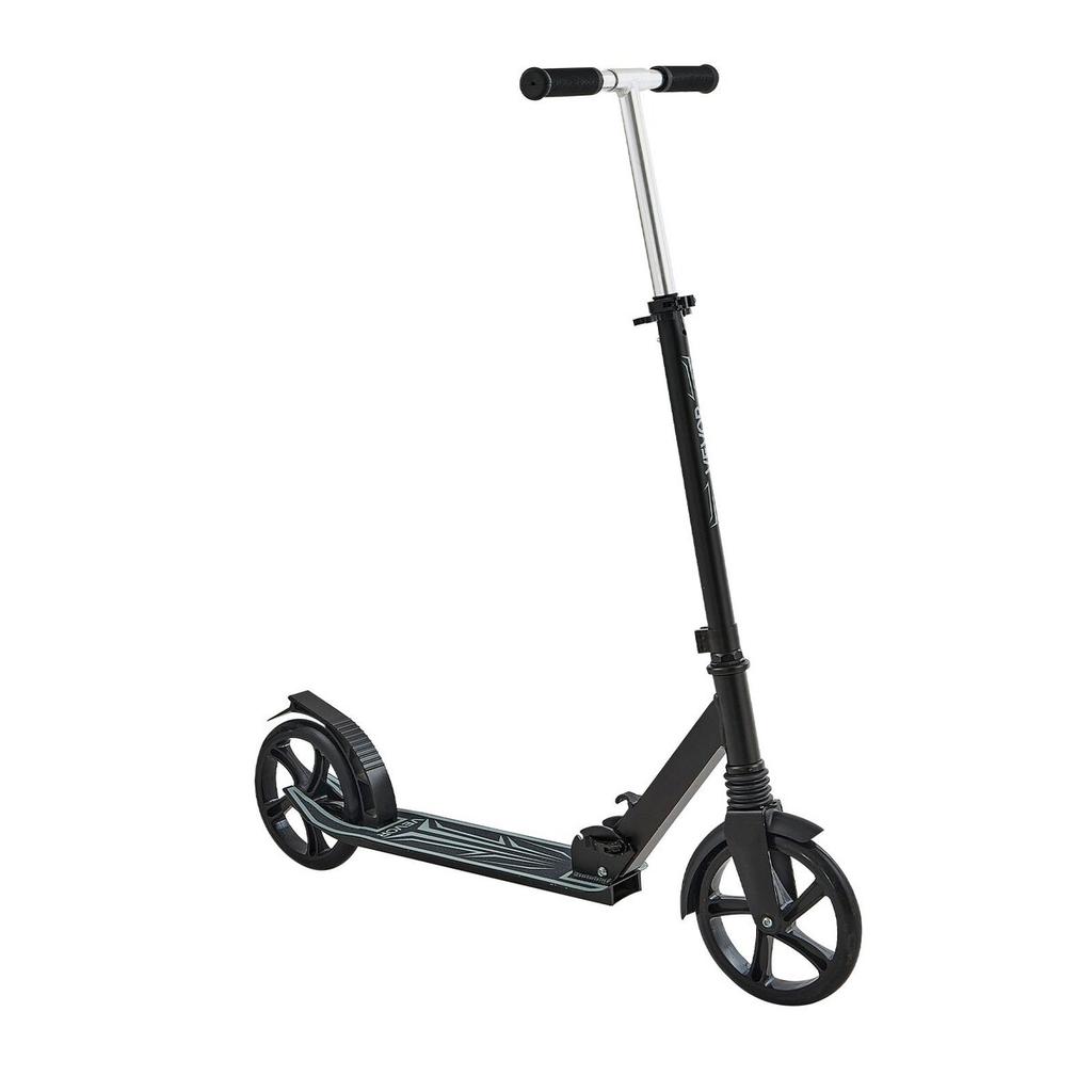 Kick Scooter for Kids Ages 8+, Teens & Adults, 2-Wheel Toddler Scooter with Adjustable Height Handlebar, Wide Anti-Slip Deck, Foldable Lightweight