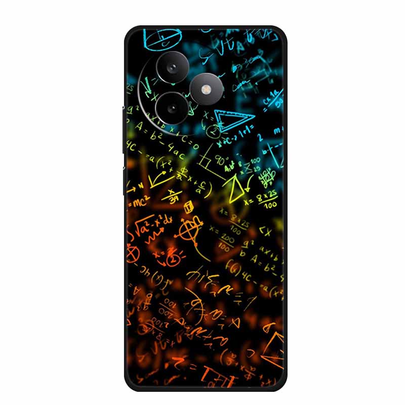 Phone Case For Xiaomi Redmi K80 Ultra Case Soft Black Silicone Cartoon Cat TPU Funda For Redmi K 80 Ultra Case Coque 6.83" Shell