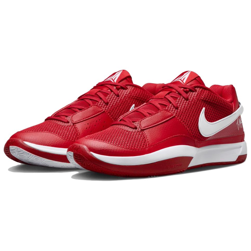 Nike Ja 1 TB University Red Sneakers Unisex Białe FV1303-600
