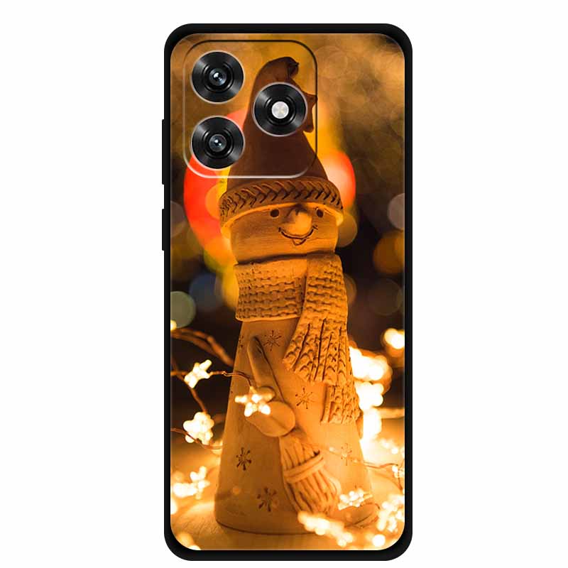 Christmas Phone Cases For Honor X5C Plus Soft Silicone Back Cover Christmas Tree for Honor Play10A 4G Protective Case Honor X5C