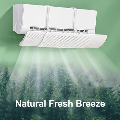 Air Conditioner Deflector Adjustable Air Vent Deflector Conditioner Baffle for Car Windshield Family Ceiling Home Bedroom