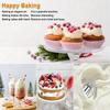 Eierschläger, 1 Stück Edelstahl Heimküchenwerkzeug, Handlicher Eierschläger, Manueller Mixer, Schneebesen zum Schlagen & Rühren