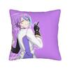 Project Sekai Rui Kamishiro Anime Game Pillow Cover  Funny Pillow Case For Sofa Couch Bed Living Room Print Cushion Cover