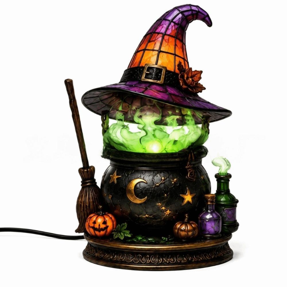 Home Decoration Halloween Lamp Cat Bird Desktop Lights Home Ornaments Night Light  Bedside