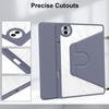 360 Rotation Case for Honor Pad 10 12.1 2025 Honor Pad 9 X9A X8A X9 X8 Pro 11.5 Magic Pad 12.3 Inch Clear Acrylic Stand Cover