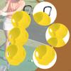 Golf Ball Holder Carrier Lightweight with Hook Holds 3 Balls Sleeve Bag for Training Recreation