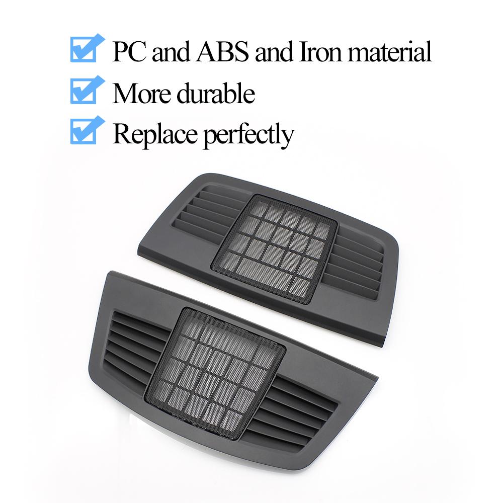 Car Interior Front Dashboard Audio Loudspeaker Cover Grille Panel Trim Replacement For BMW 3 Series E90 E91 E92 E93 2004-2012