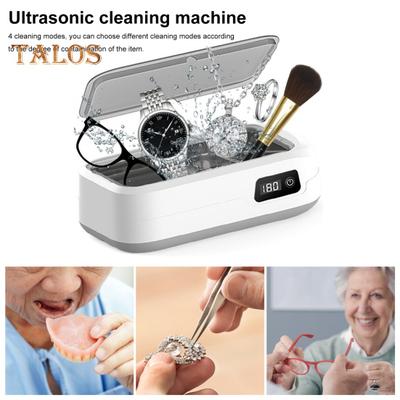 Ultraschall-Reinigungsgerät, 49.000 Hz Wellen, Tiefenreinigung, 640 ml Edelstahlspüle, 4 Modi, Reiniger für Brillen, Schmuck, Alltagsgegenstände
