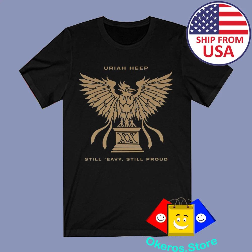 Uriah Heep Still Eavy Still Proud Мужская Черная Размер от S до 3XL L