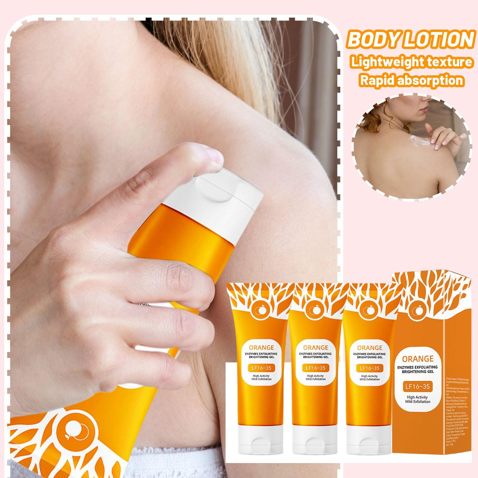 

Оранжевый отшелушивающий гель, увлажняющий гель-скраб для лица и тела, глубоко очищающий увлажняющий отшелушивающий гель для лица, натуральный апельсиновый пилинг-гель для скраба для лица(2/3 шт.) One Size