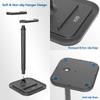 KDD Desktop Headphone Stand with Smartphone Stand Holds 2 Headphones Rotating Headphone Multifunctional Double Headphone Foldable Headphone Stylish