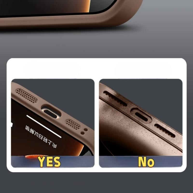 For iPhone 16 Pro Max Luxury Lens Glass Magsafe Magnetic Phone Case For iPhone 13 14 15 Plus Matte Translucent Protective Cover