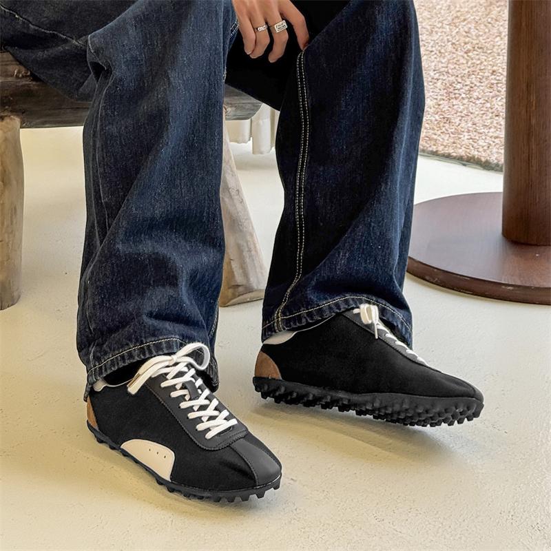 Fashion Casual Vintage Low Top Sneakers Breathable Comfortable Walking Shoes Men Fashion Lightweight Slip-On Flats Men's Canvas Shoes