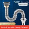 Stainless Steel Kitchen Sink Drainage Pipe Set with Anti-Odor Device