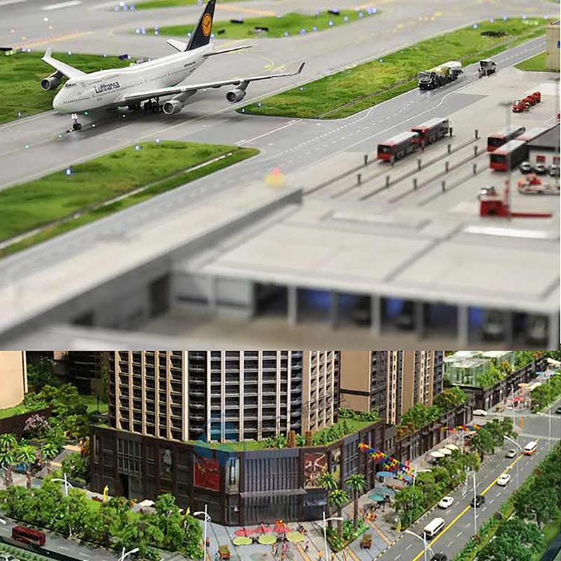 Scale 1/150 Metal Miniature Model Bus For Garden /Railway/Railroad/Train Layout/Toy Diy